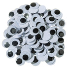 Creativity Street - Yeux Wiggle - Noir - 20 mm - 3 Paquets de 100-Couleur : Noir