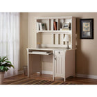 Bureau et clapier de mission Salinas de Bush Furniture (MY72208-03)-Rangement ouvert sur huche.
