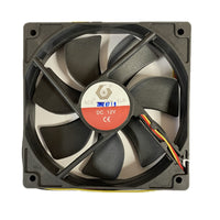 Global WIN - Ventilateur à rétention de lubrifiant élastique - 120x120x25-Une durée de vie plus longue mais à moindre coût par rapport à deux roulements à billes