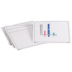 Didax - Tapis graphiques inscriptibles/effaçables - paquet de 10-Une excellente ressource graphique effaçable à sec !
