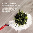Vileda - Flex & Catch Recharges de plumeaux - Paquet de 10-Des fibres soyeuses avec un design 360 degrés qui nettoient tout autour