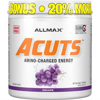 Allmax - Boisson énergisante aux acides aminés Aminocuts - raisin - 252 g-Allmax ACUTS Raisin 252 g