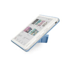 Kobo - Étui Libra Color SleepCover - Bleu Crépuscule-Le support intégré permet à votre liseuse de tenir debout seule en mode portrait ou paysage