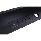 Rocelco - Support pour double écran avec 3AC - 1 USB - 1 USB-C - Noir-Branchez-le avec le cordon d'alimentation de 6,6 pieds.