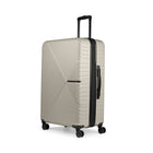 Bugatti - Valise d'enregistrement 30po à roulettes pivotantes de la collection Berlin - Crème-Fabriquée à partir d’un mélange durable d’ABS et de polycarbonate pour une résistance optimale