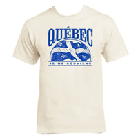 Niagara River - Fleur De Lis T-shirt Adulte Assorti-Col ras du cou 