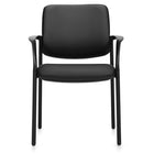 Offices to Go - Fauteuil d’invité Sparrow - Noir-Le produit comporte un bâti durable soudé à quatre pieds métalliques