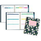 AT-A-GLANCE - Agenda hebdomadaire/mensuel rayures joyeuses Emily Ley Simplified 2027 - 11 1/4 po H x 9 po l - multicolore - bilingue-Comprend également les jours fériés, 1 page de notes, 2 calendriers de référence et 2 pages de planification future