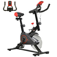 Soozier - Vélo D'exercice Vertical - Vélo Stationnaire À Résistance Magnétique Avec Écran Lcd-Répond à vos besoins de remise en forme, y compris le modelage du corps, la musculation et l'entraînement de la taille, des hanches, des jambes et des bras    
