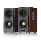 Edifier - S360DB Enceintes d'étagère Bluetooth avec caisson de basses sans fil de 8 po - Brun-8