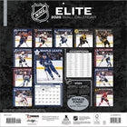 Turner Sports - 2026 Élite De La Nhl Calendrier mural Mensuel - 30,5 cm l x 30,5 cm H - Anglais-Page bonus avec les mois de septembre à décembre 2025