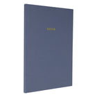 Gry Mattr - Cahier de notes - 7 po x 9 po - Ligné - 80 feuilles - Bleu-Dimensions: 178 cm la x 254 mm H (7 po x 10 po).