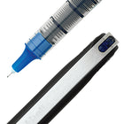 uni-ball - Stylos à bille roulante à aiguille Vision - 0,5 mm - Bleu - paquet de 5-Couleur de l'encre : Bleu