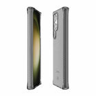 ITSKINS - Coque Transparente Spectrum_R pour Samsung Galaxy S24 Ultra - Fumée-Étui Robuste Flexible