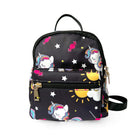 Nicci - Sac à dos Kids avec imprimé licorne - Noir-Bretelles de sac à dos réglables