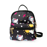 Nicci - Sac à dos Kids avec imprimé licorne - Noir-Bretelles de sac à dos réglables