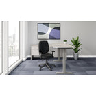 Offices to Go - Fauteuil d’opérateur à dossier moyen Six 31, Quilt noir-Le contrôle du basculement bloque le siège en place ou permet un basculement continu, selon la préférence de l'utilisateur