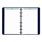 Blueline - 2025 Agenda hebdomadaire avec index - 8 po x 5 po - Bleu - Bilingue-50% de papier recyclé post-consommation