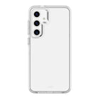 AXS - Crystal Shield D3O étui fabriqué avec du plastique recyclé pour Samsung Galaxy S24 FE - Transparent-Testé pour des chutes de 8 pieds, soutenu par la technologie D3O