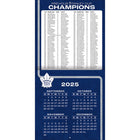 Turner Sports - 2026 Maple Leafs De Toronto Calendrier mural de l'équipe Mensuel - 30,5 cm l x 30,5 cm H - Anglais-Sans plastique et recyclable