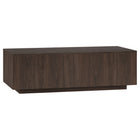 Hudson&Canal - Table basse rectangulaire Paxton 48" de largeur, - Brun aulne-Un design contemporain moderne pour votre salon, votre bureau et plus encore