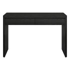 Hudson&Canal - Bureau Ashcroft 48'' - Grain noir-Fabriqué à partir de matériaux MDF robustes avec une finition grainée noire artisanale