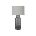 Monarch Specialties - Luminaire - 28 po H Lampe De Table - Verre Gris - Abat-Jour Gris - Contemporain - Moderne-Cette lampe de table contemporaine de 28 pouces de haut présente un corps en verre gris translucide texturé sur une base en acrylique transparent et est surmontée d'un abat-jour en tissu gris sophistiqué, ce qui en fait un accent élégant dans un salon, une chambre à coucher ou un bureau à domicile