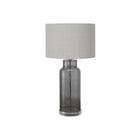Monarch Specialties - Luminaire - 28 po H Lampe De Table - Verre Gris - Abat-Jour Gris - Contemporain - Moderne-Cette lampe de table contemporaine de 28 pouces de haut présente un corps en verre gris translucide texturé sur une base en acrylique transparent et est surmontée d'un abat-jour en tissu gris sophistiqué, ce qui en fait un accent élégant dans un salon, une chambre à coucher ou un bureau à domicile