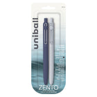 Uniball - Stylos à gel hybrides rétractables Zento - 0.7 mm - Encre noire - Collection Muted - Paquet de 2-Inspirez la pleine conscience et la méditation avec ces stylos à encre gel liquide ultra-lisse et à séchage rapide.