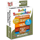 Kwik Stix - TPG676-3 Peinture à tempera solide - tons de terre - 6 par ensemble - 3 ensembles-SÉCHAGE RAPIDE : Sèche en moins de 90 secondes, offrant un plaisir sans dégâts pour les enfants de tous âges.