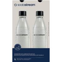 SodaStream - Ensemble de deux bouteilles de 1L Fuse - Va au lave-vaisselle-Toujours s’assurer de gazéifier l’eau avant d’ajouter une saveur