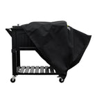 Permasteel - Housse universelle pour glacière de 80 pintes - Noire-Les bandes de fermeture Velcro aident à maintenir la housse de la glacière en place, même par temps venteux.