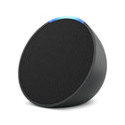 Amazon - Enceinte intelligente Echo Pop avec Alexa - Charbon-PRÉSENTATION D'ECHO POP - Cette enceinte intelligente compacte avec Alexa offre un son complet, idéal pour les chambres et les petits espaces. Assez petit pour se fondre dans l'ensemble et assez puissant pour se démarquer