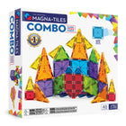Magna-Tiles - Ensemble de construction magnétique Combo 46 pièces-Ce Qui Est Inclus: 4 triangles droits mircoMAGS, 6 triangles équilatéraux mircoMAGS, 8 carrés mircoMAGS, 8 triangles isocèles mircoMAGS, 2 triangles droits, 4 triangles isocèles, 6 triangles équilatéraux, 8 carrés. 