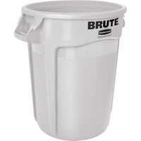 Contenant Brute rond, aéré, blanc, 32 gal, paq./2-Contenant Brute, aéré