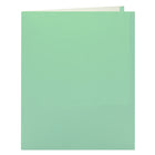 Staples - Porte-document à deux pochettes - format lettre - sarcelle-Pas d'attache