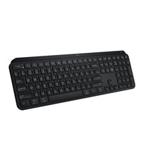 Logitech - MX Keys S Clavier sans fil - Noir-Double connectivité - connectez-vous via la technologie Bluetooth Low Energy ou le récepteur USB Logitech (sans fil 2,4 GHz, portée de 10 m)