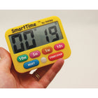 Ashley Productions - Minuterie numérique SmartTime, 4 po x 3 po-Facile à utiliser, idéal pour la thérapie, l'alarme retentit lorsque le temps est écoulé