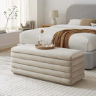 Modway - Mezzo Rembourré Performance Velvet Établi de rangement - Amande-Performance-Velvet Sellstery