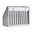 KUCHT KRH300-SS 30 po Hotte sous armoire - avec commandes numériques - 900 CFM - Acier inoxydable-Équipée de deux lampes DEL, cette hotte au design sans soudure offre une meilleure visibilité pendant la cuisson et rehausse l’apparence de votre cuisinière Kucht de style professionnel