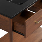 Modway - Zaire 36" Vanette de salle de bain - Noir noyer-8