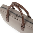 Bugatti - Collection Contraste - Mallette professionnelle 14,1 po - Gris (EXB2161BU-GREY)-Compartiment superieur principal à fermeture eclair