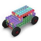 Popular Playthings - Playstix 105-Piece Translucent Set-Jeu ouvert avec des projets suggérés inclus