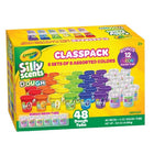 Crayola - Pâte à Modeler Parfumée Rigolote Ensemble Éducatif CLASSPACK (48 x 3oz)-48 contenants de pâte à modeler parfumée (3 oz chacun) parfait pour l’usage en classe
