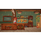 The Witch's Bakery pour Nintendo Switch-Nuit, où Lunne se repose, améliore sa magie, décore sa boulangerie et passe du temps dans son atelier cosy