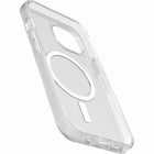 OtterBox - Étui Symmetry Plus pour iPhone 14, 13 - Transparent-Fabriqué avec plus de 50 pourcent de plastique recyclé