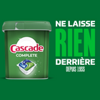 Cascade - ActionPacs Détergent pour lave-vaisselle Complete - Parfum Fresh - Paquet de 80-Fresh