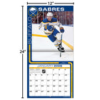 Turner Sports - 2026 Sabres De Buffalo Calendrier mural de l'équipe Mensuel - 30,5 cm l x 30,5 cm H - Anglais-Format : 30,5 cm L x 61,0 cm H (ouvert)