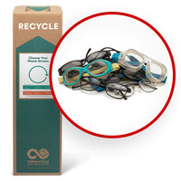 TerraCycle - Lunettes - Zero Waste Box - 11 x 11 x 40 - Moyenne-Veuillez nous envoyer lunettes de vue ou de soleil,  lunettes de protection et de natation, lunettes de ski.