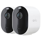 Arlo - Pro 5S 2K Caméra de sécurité sans fil intérieure/extérieure - Blanc - Paquet de 2-Vidéo 2K avec HDR